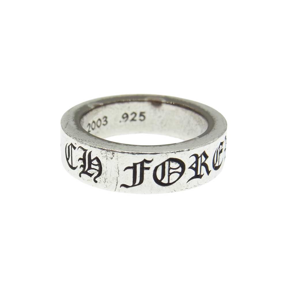 CHROME HEARTS クロムハーツ（原本有） 6mm SPACER FOREVER フォーエバー スペーサー リング シルバー系【中古】