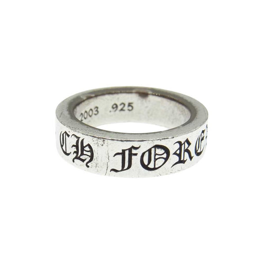 CHROME HEARTS クロムハーツ（原本有） 6mm SPACER FOREVER フォーエバー スペーサー リング シルバー系【中古】