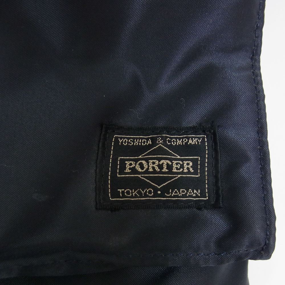 PORTER ポーター 吉田カバン HEAD PORTER ヘッドポーター タンカー 2WAY ヘルメット ショルダーバッグ ネイビー系【中古】