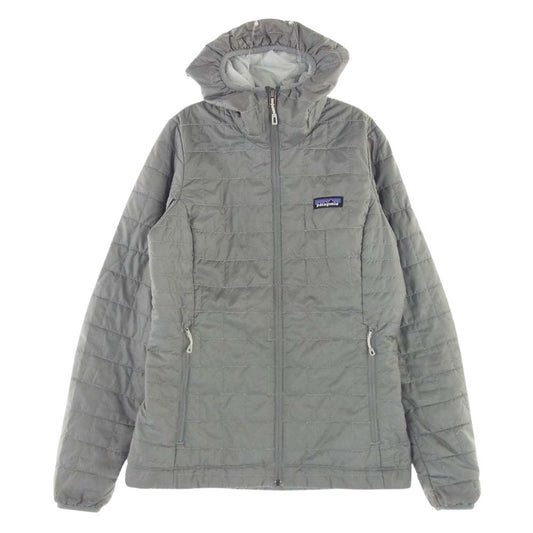 patagonia パタゴニア 84226FA15 ナノパフフーディ キルティング ジャケット グレー系 XS【中古】