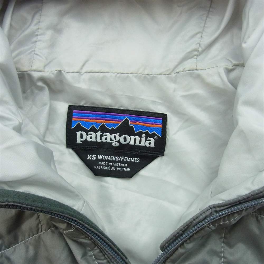 patagonia パタゴニア 84226FA15 ナノパフフーディ キルティング ジャケット グレー系 XS【中古】