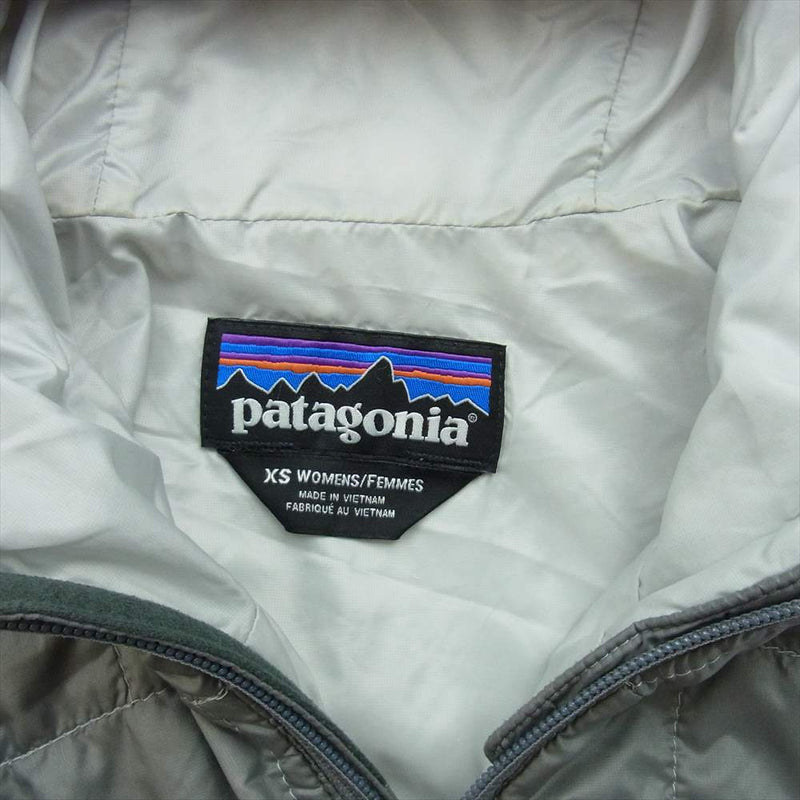 patagonia パタゴニア 84226FA15 ナノパフフーディ キルティング ジャケット グレー系 XS【中古】