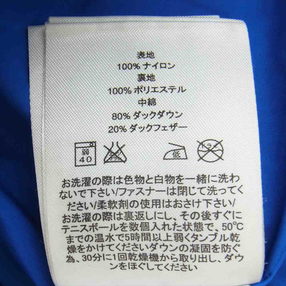 ピークパフォーマンス ダウン フーディ ジャケット ブルー系 ネイビー系 S【中古】