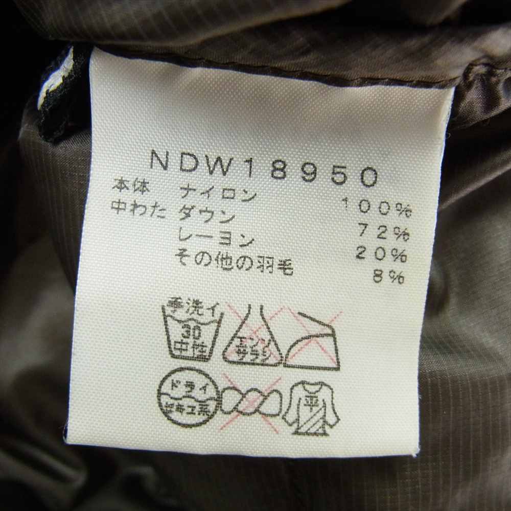 THE NORTH FACE ノースフェイス NDW18950 アコンカグア フーディ ダウン ジャケット カーキ系 M【中古】