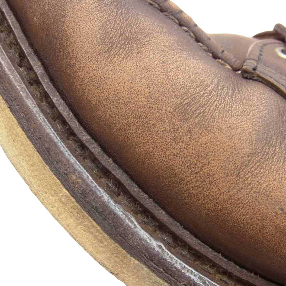 RED WING レッドウィング 8109 刺繍羽タグ WORK OXFORD ワーク オックスフォード マホガニーオロイジナルセッター シューズ ブラウン系【中古】