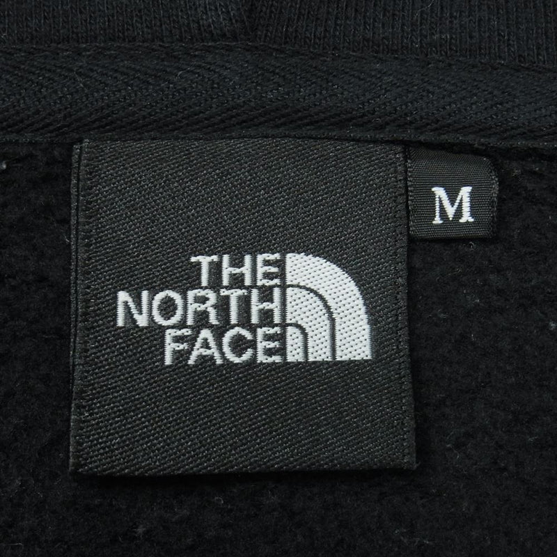 【希少】THE NORTH FACE ノースフェイス　刺繍　リアビュー　ブラック