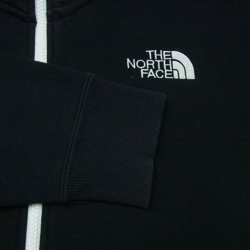【希少】THE NORTH FACE ノースフェイス　刺繍　リアビュー　ブラック