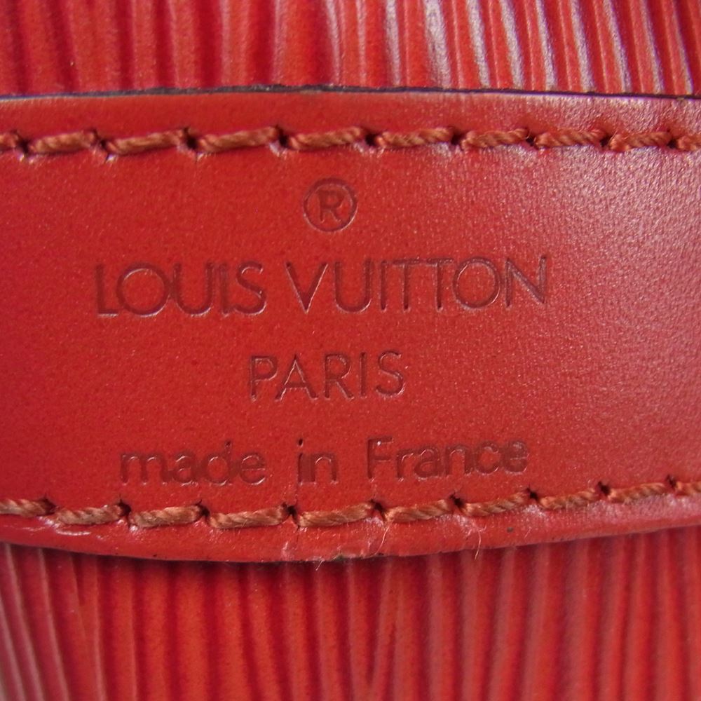 LOUIS VUITTON ルイ・ヴィトン M44107 エピ プチノエ ワンショルダー カスティリアン レッド ショルダー バッグ レッド系【中古】
