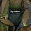 Supreme シュプリーム 15AW Uptown Down Parka 700FIL カモフラ アップタウン 700フィル ダウンジャケット カーキ系 S【中古】