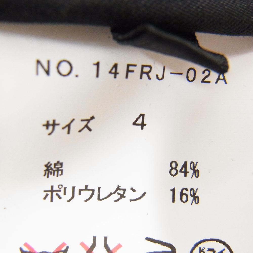 ROAR ロアー 14FRJ-02A 二丁拳銃 クロスガン スワロフスキー 1B ベロア テーラードジャケット ブラック系 4【中古】