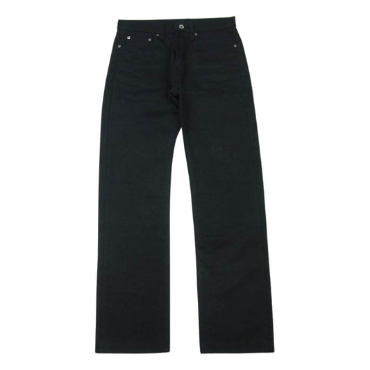 IRON HEART アイアンハート 9634Z  黒鎧 21oz ブラック ストレート デニム パンツ ブラック系 W29【中古】