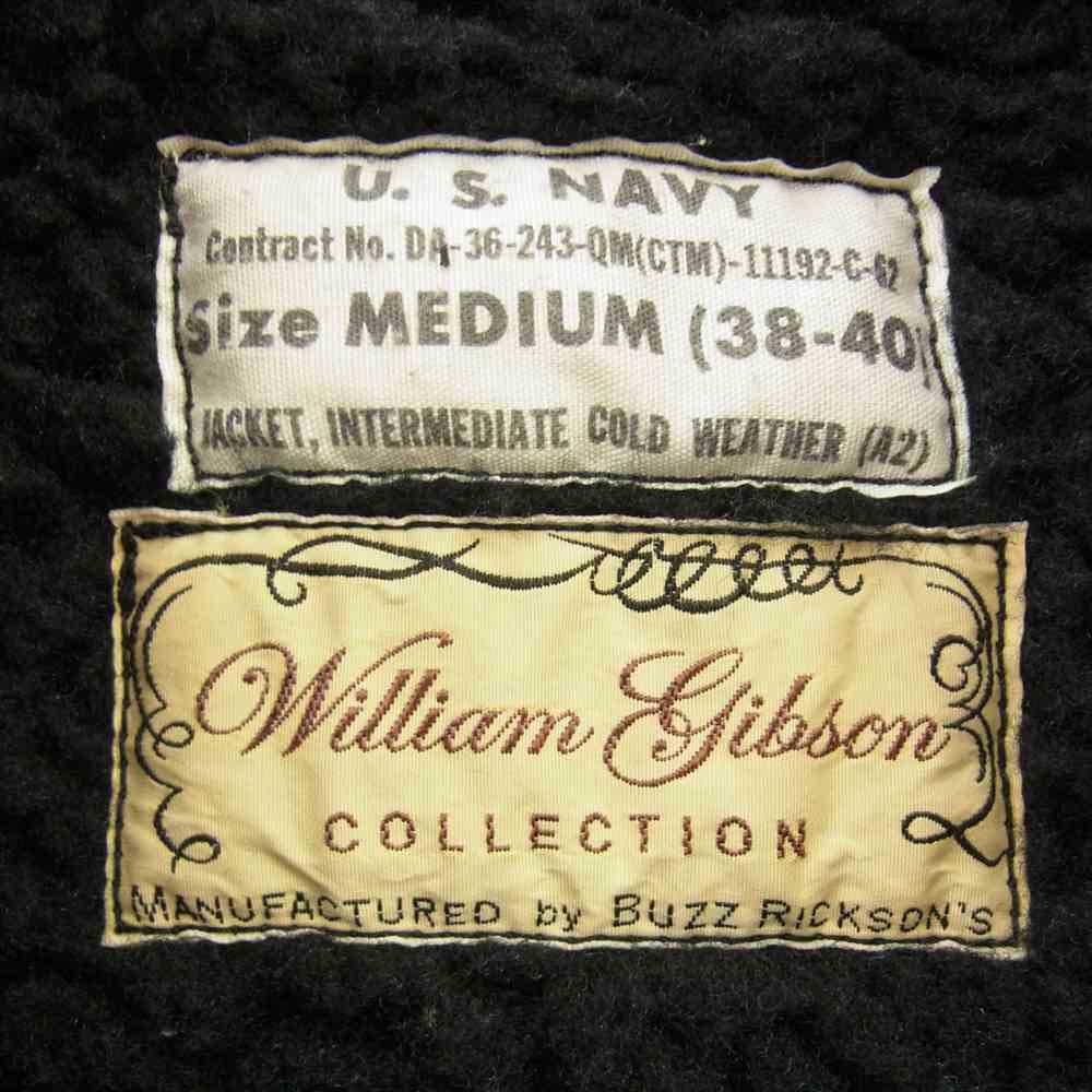 Buzz Rickson's バズリクソンズ BR12662 WILLIAM GIBSON ウィリアム