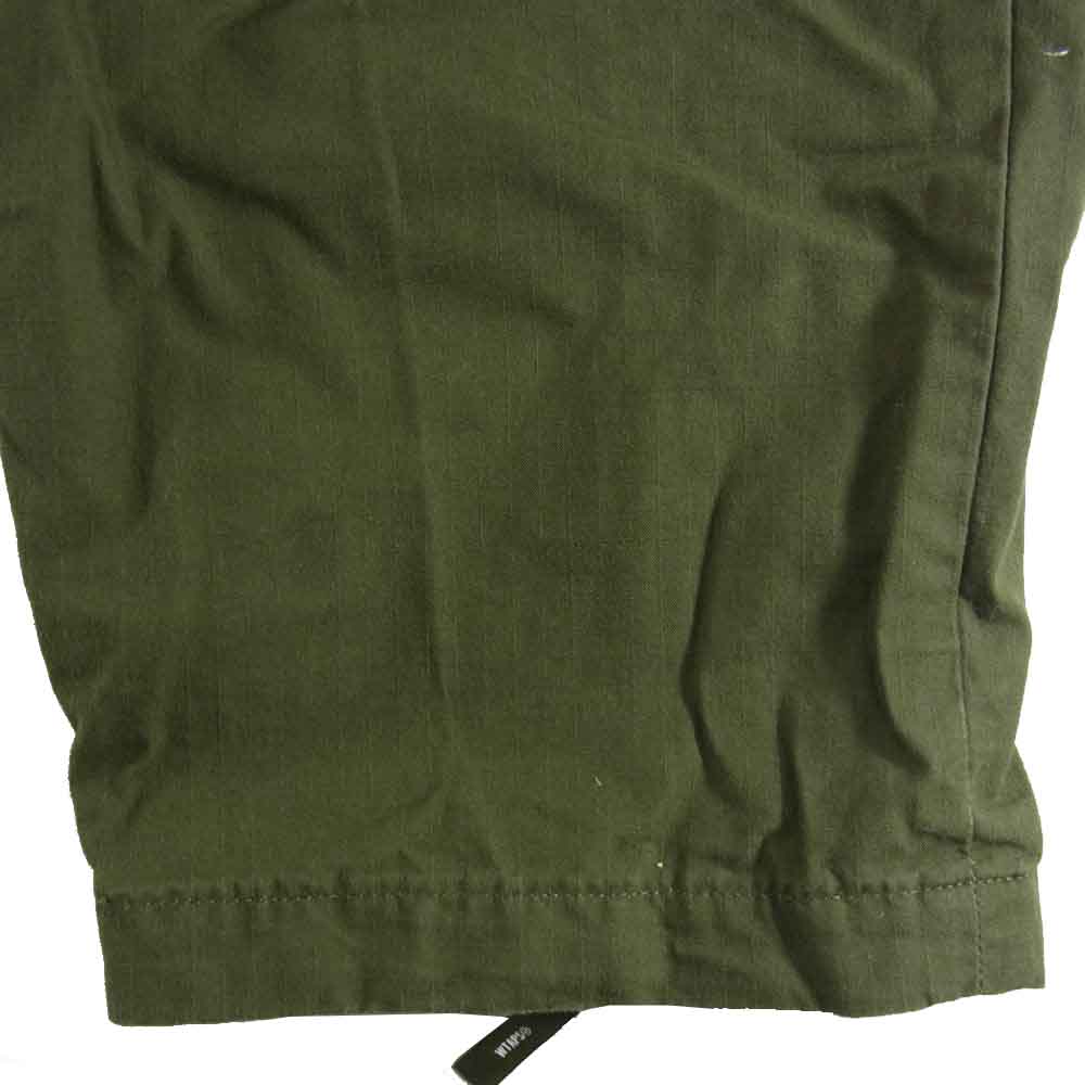 WTAPS ダブルタップス 212WVDT-PTM03 JUNGLE STOCK TROUSERS ジャングル ストック トラウザー パンツ カーキ系 02【中古】