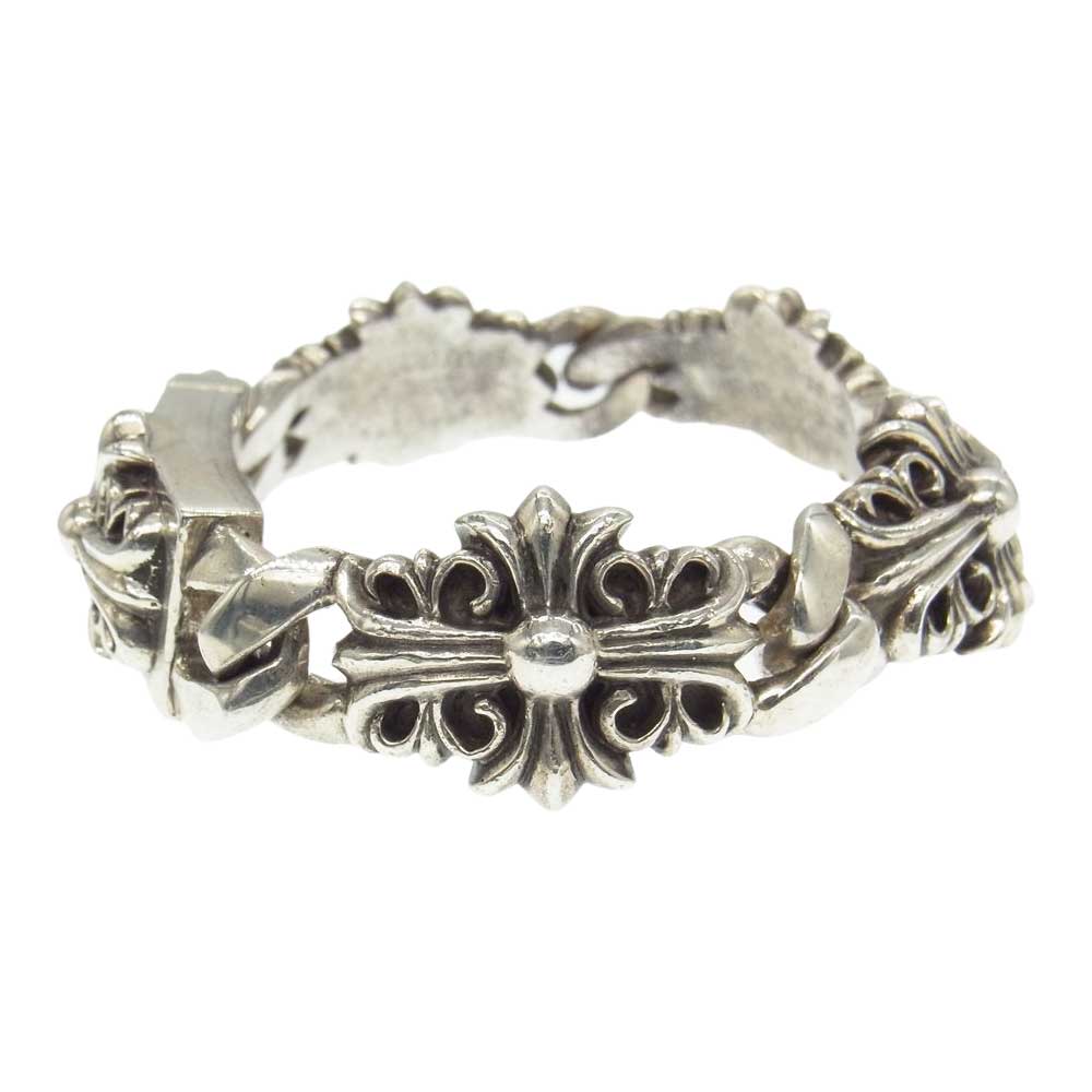 CHROME HEARTS クロムハーツ（原本無） KEEPER LINK 5LINK キーパーリンク ブレスレット 5リンク シルバー系【中古】