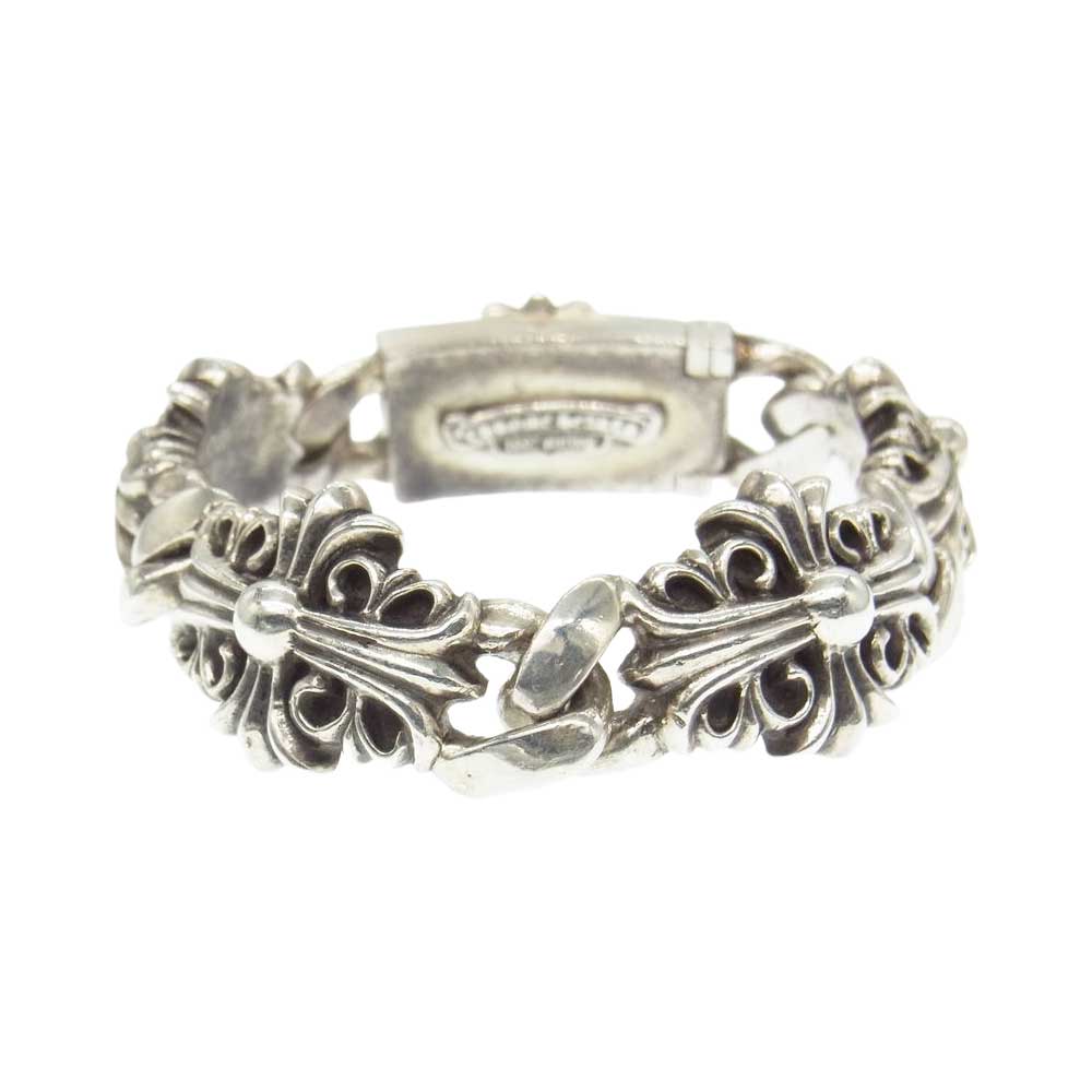 CHROME HEARTS クロムハーツ（原本無） KEEPER LINK 5LINK キーパーリンク ブレスレット 5リンク シルバー系【中古】