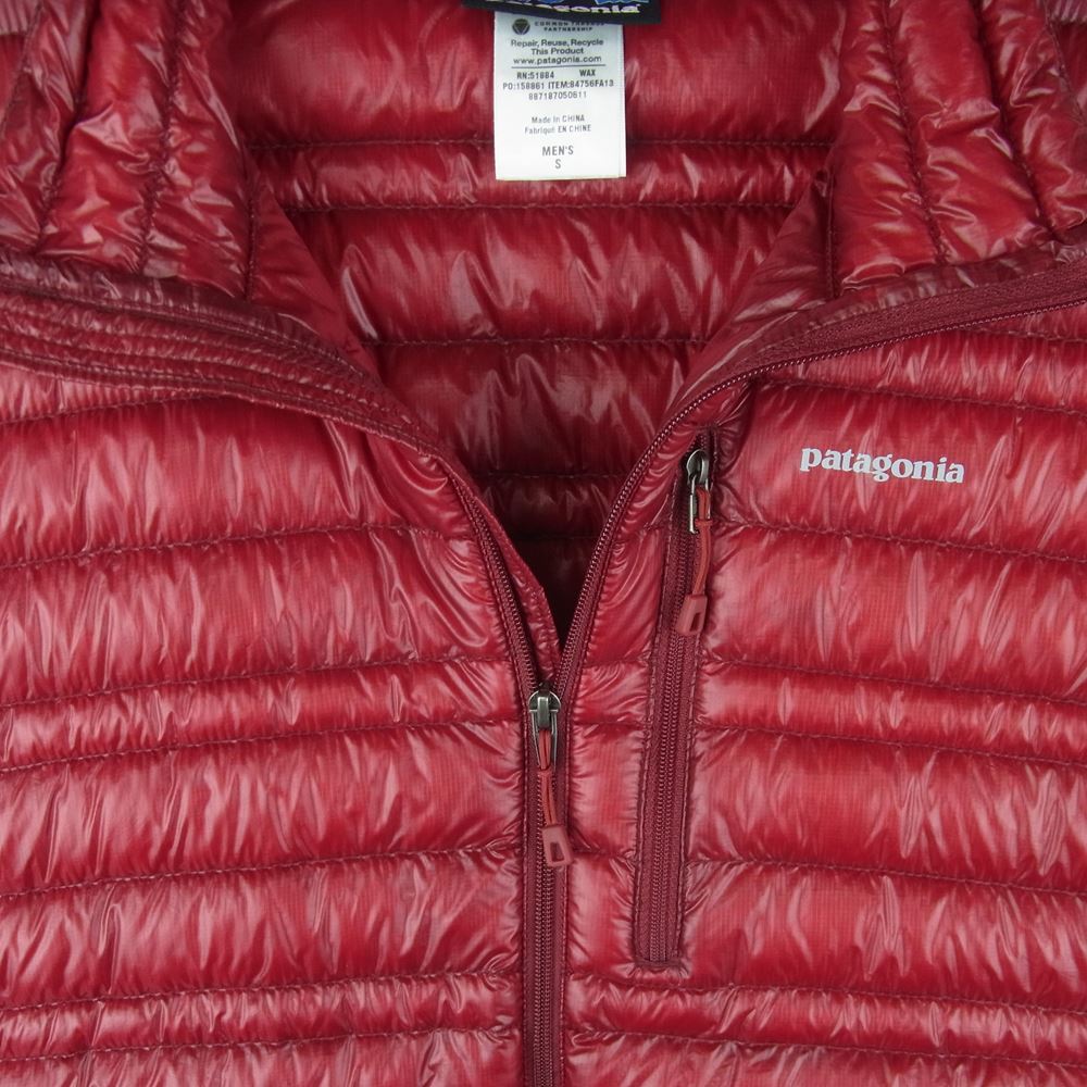 patagonia パタゴニア 13AW 84756FA13 BETTER SWEATER JACKET ウルトラライトダウン ベター ダウン ジャケット セーター レッド系 S【中古】