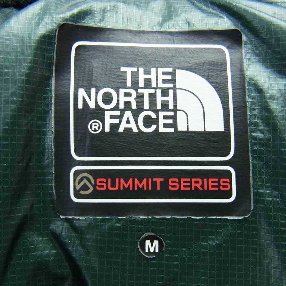 THE NORTH FACE ノースフェイス ND91304 SUMMIT SERIES ALPINE NUPTSE JACKET サミットシリーズ アルパイン ヌプシ ジャケット グリーン系 M【中古】