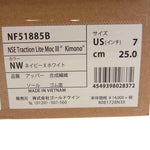 THE NORTH FACE ノースフェイス NF51885B BEAMS NSE Traction Lite Moc III Kimo ビームス 別注 トラクション ライト モック スニーカー ネイビー系 25.0cm【中古】