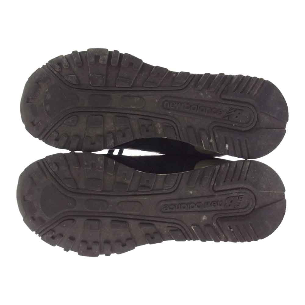 NEW BALANCE ニューバランス W576DNW 英国製 スエード ローカット スニーカー ブラック系 USA7.5【中古】
