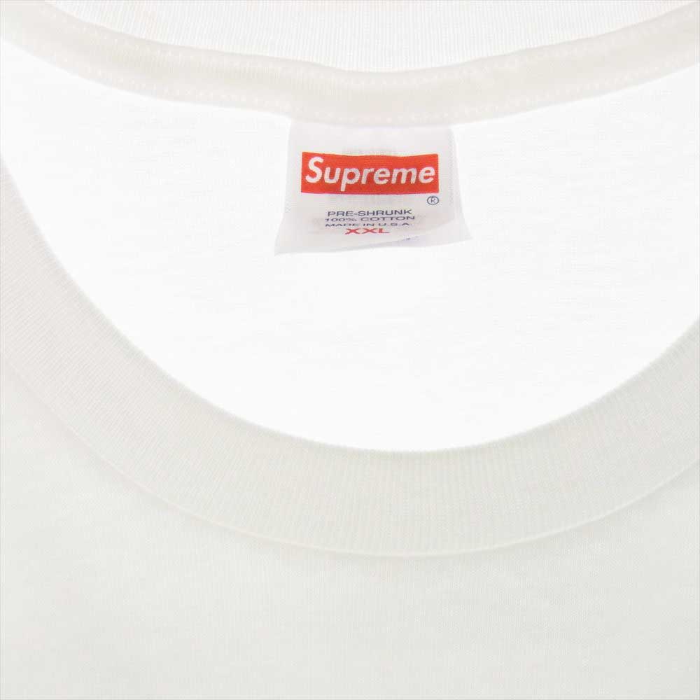 Supreme シュプリーム 22AW Play Dead Tee White Tシャツ 半袖  ホワイト系 XXL【新古品】【未使用】【中古】
