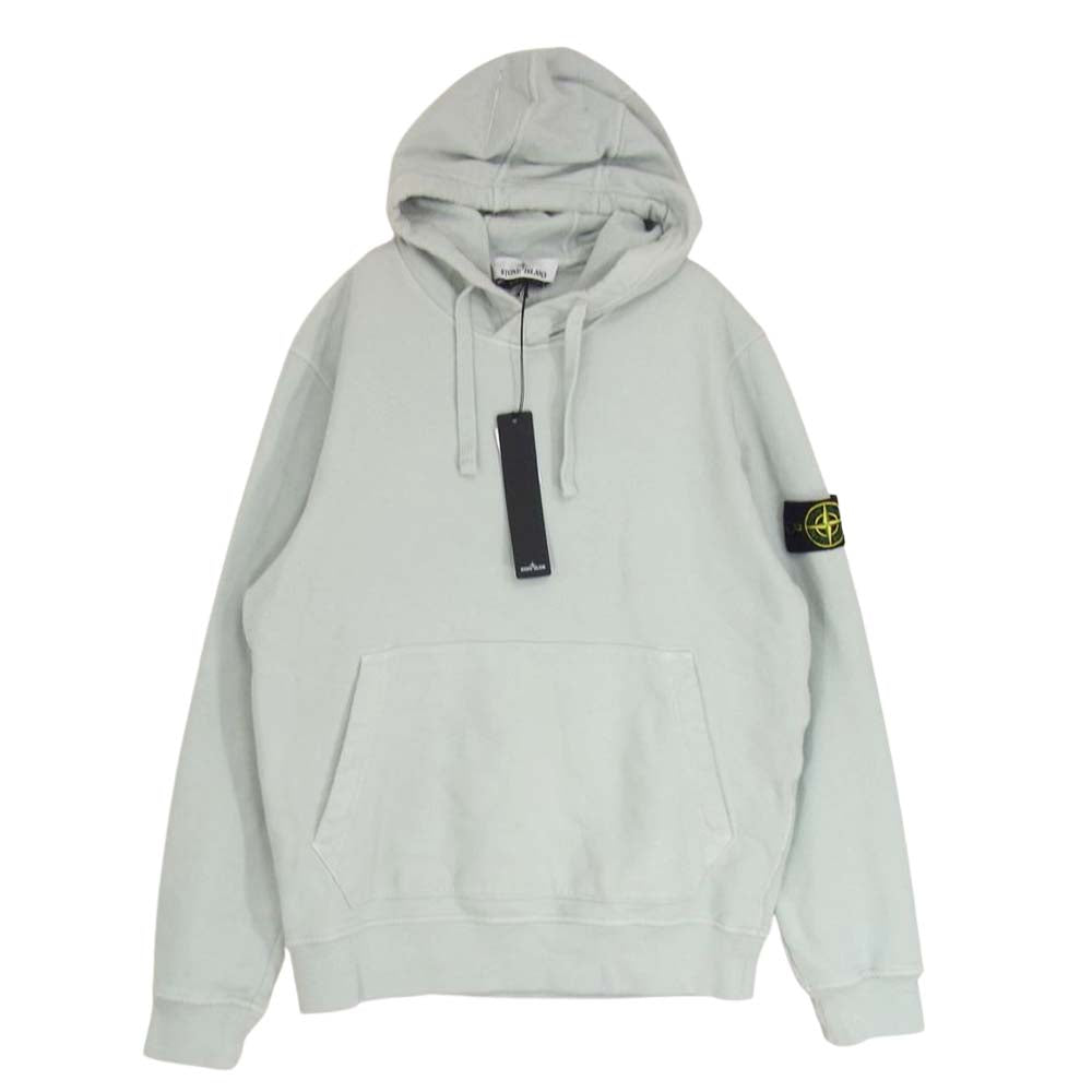STONE ISLAND ストーンアイランド 771564120-V0061 HOODED SWEATSHIRTスウェット パーカー  グレー系 L【美品】【中古】