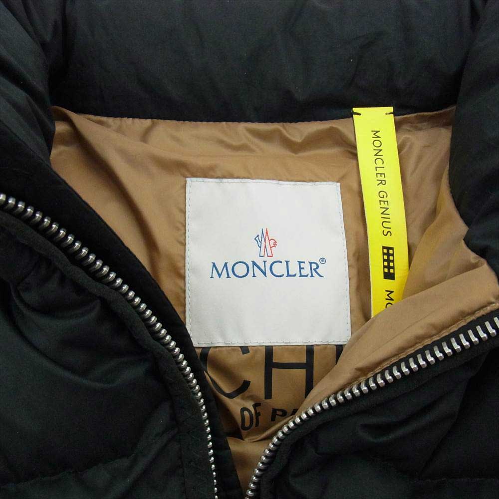 MONCLER モンクレール 21AW Palm Angels Idyllwild パームエンジェルス ダウンジャケット ブラック系 2【新古品】【未使用】【中古】