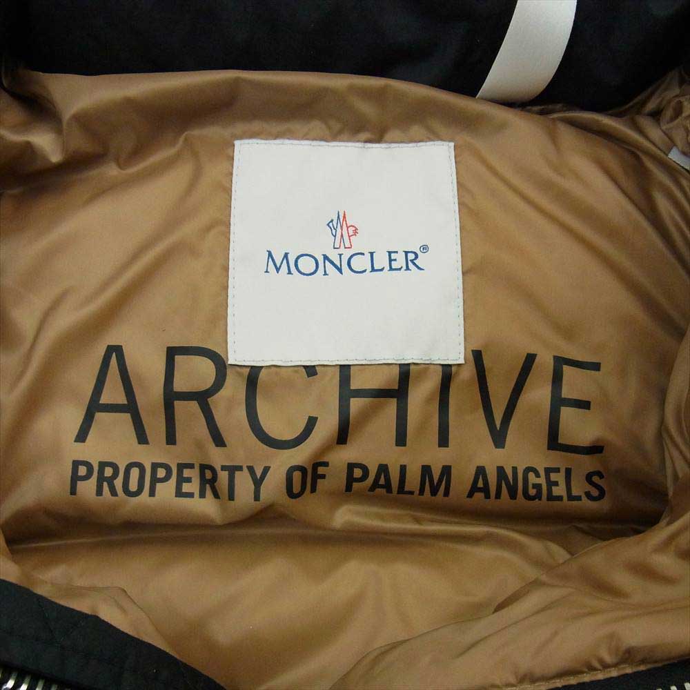 MONCLER モンクレール 21AW Palm Angels Idyllwild パームエンジェルス ダウンジャケット ブラック系 2【新古品】【未使用】【中古】