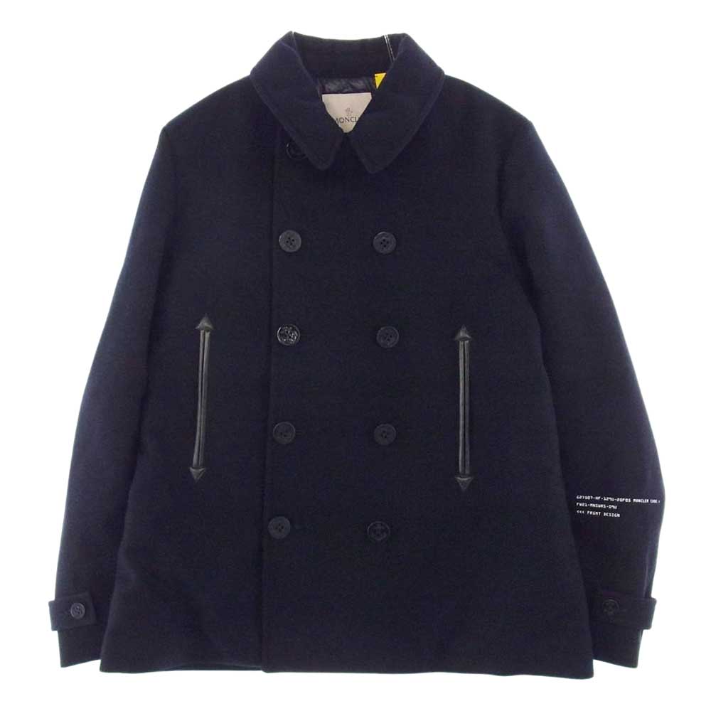 MONCLER モンクレール 21AW FRGMT HIROSHI FUJIWARA フラグメント TOLIMAN ダウン Pコート ダークネイビー系 3【新古品】【未使用】【中古】