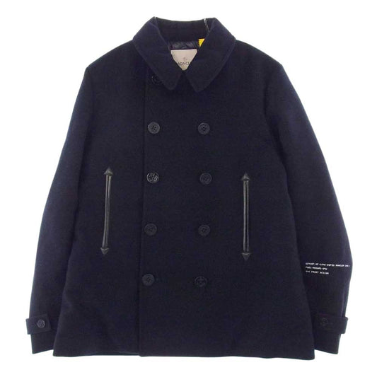 MONCLER モンクレール 21AW FRGMT HIROSHI FUJIWARA フラグメント TOLIMAN ダウン Pコート ダークネイビー系 3【新古品】【未使用】【中古】