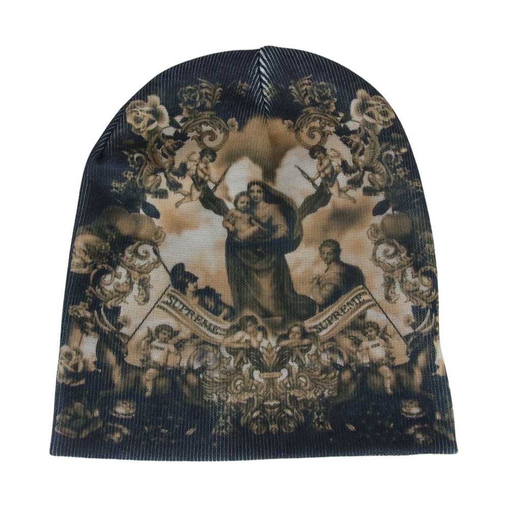 Supreme シュプリーム 22AW Heavenly Beanie ヘブンリー ビーニー ロゴ ニット キャップ ブラック系 F【新古品】【未使用】【中古】