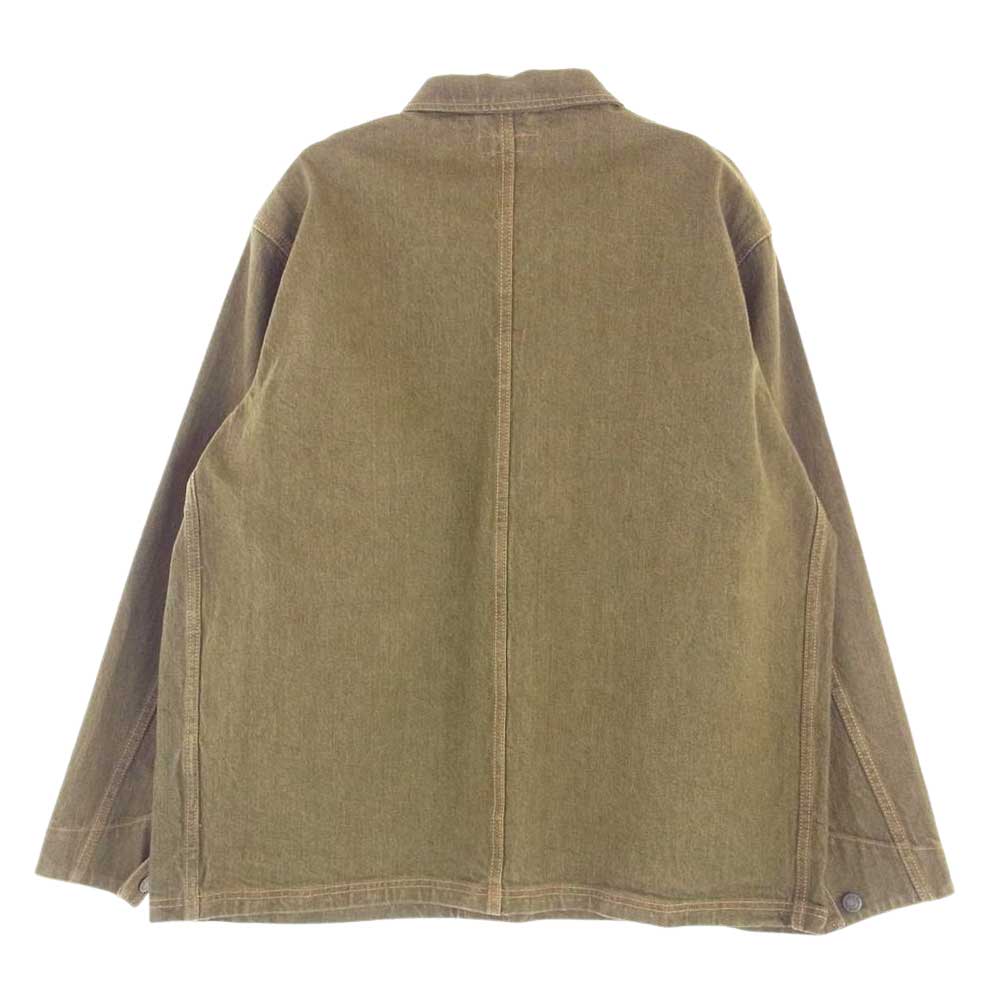 Supreme シュプリーム 22SS Denim Chore Coat デニム チョア コート  ジャケット カーキ系 L【新古品】【未使用】【中古】