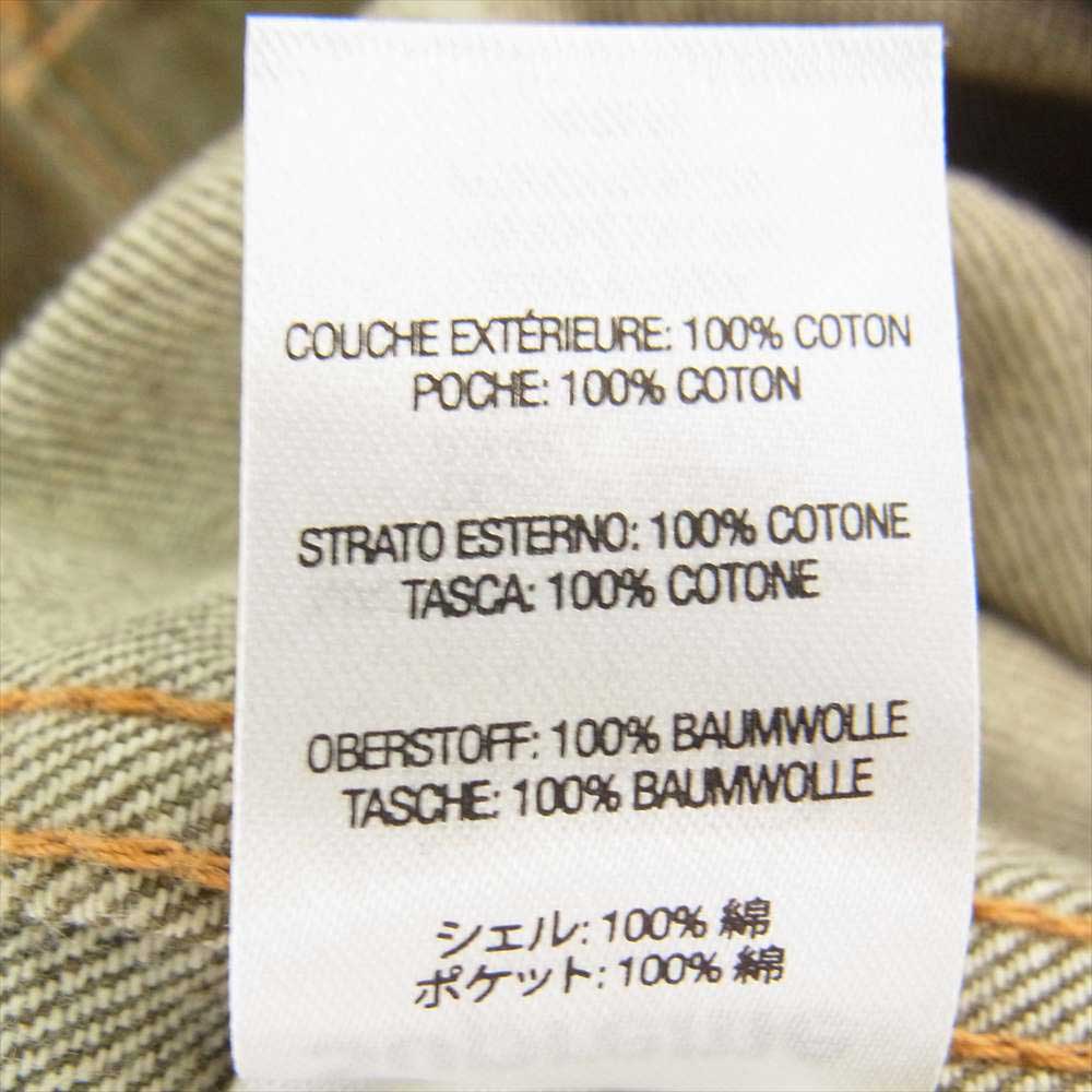 Supreme シュプリーム 22SS Denim Chore Coat デニム チョア コート  ジャケット カーキ系 L【新古品】【未使用】【中古】