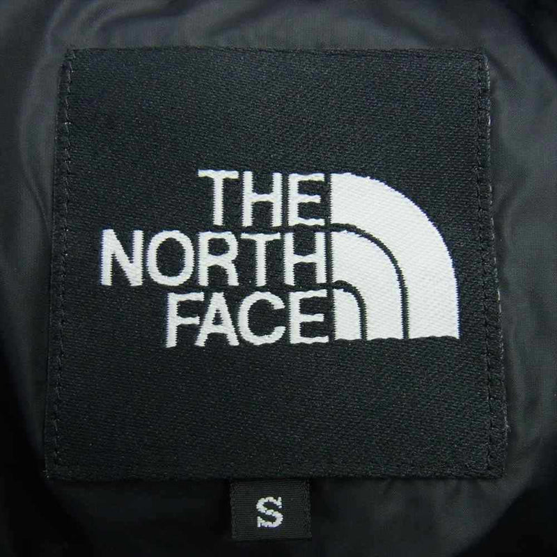 THE NORTH FACE ノースフェイス ND91421 ノベルティ キャンプシエラ ショート カモ ダウンジャケット カーキ系 S【中古】