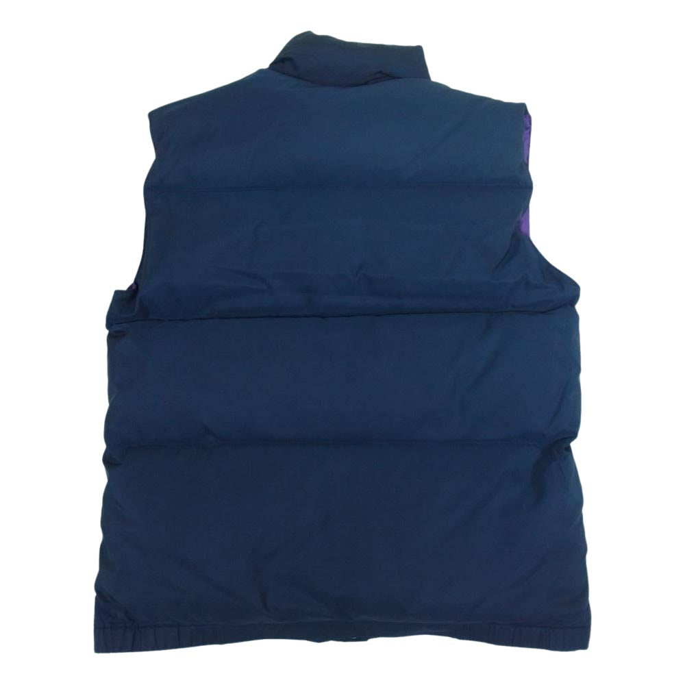 Crescent Down Works クレセントダウンワークス ITALIAN VEST イタリアン ダウン ベスト ブルー系 グリーン系 S【中古】