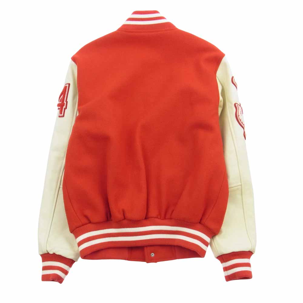 Champion チャンピオン ランタグ 復刻 袖レザー スタジャン スタジアムジャケット アワード ジャケット レッド系 M【中古】