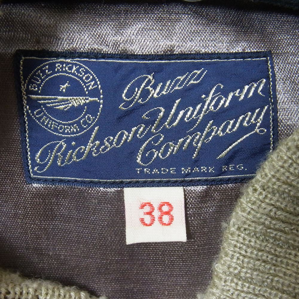 Buzz Rickson's バズリクソンズ BR11046 TOUR JACKET ツアー ジャケット ミリタリー ジャケット ブラック系 38【中古】