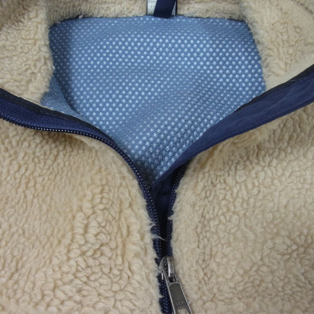 patagonia パタゴニア USA製 90s 00s RETRO-X レトロ エックス ベスト フリースベスト ベージュ系 S【中古】