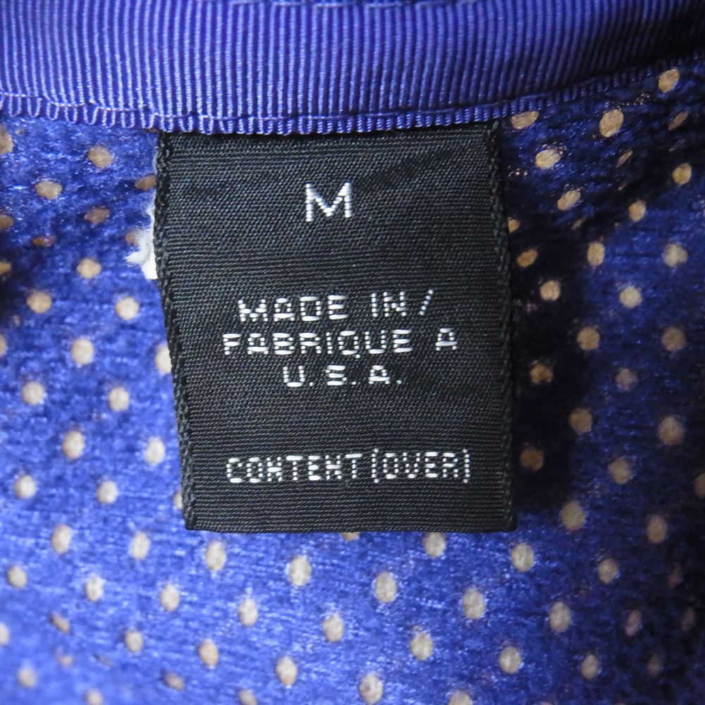 patagonia パタゴニア 90s USA製 雪無し チンフラップ ベビーレトロ カーディガン フリース ジャケット ナチュラル パープル ベージュ系 M【中古】