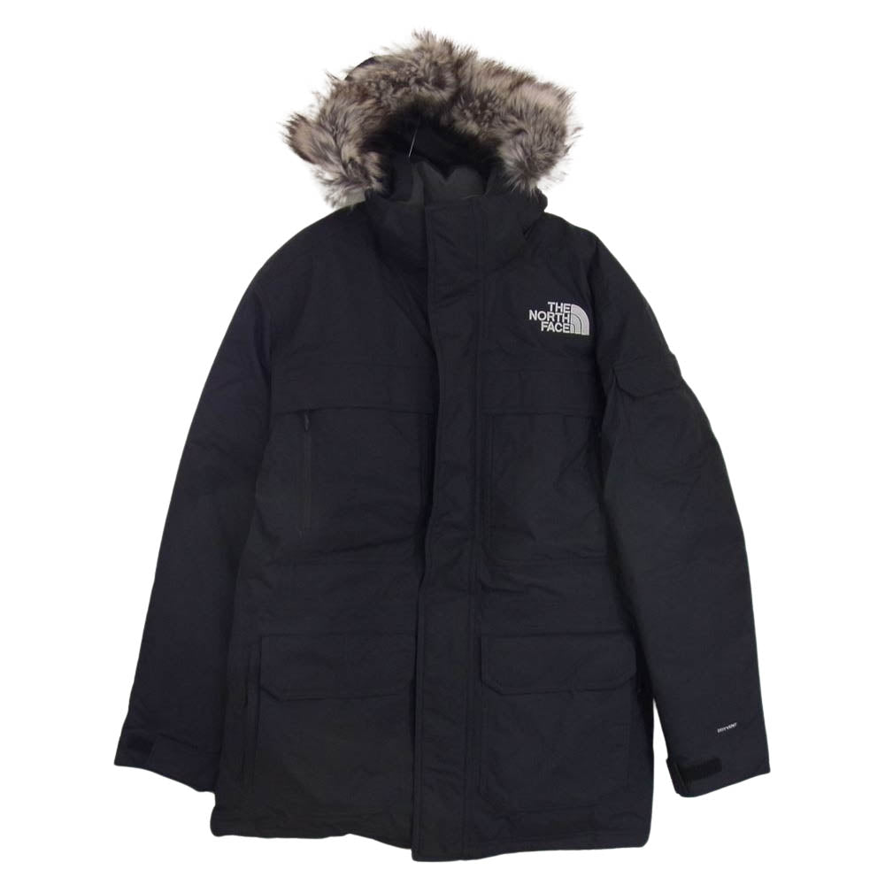 THE NORTH FACE ノースフェイス NF0A33RF MCMURDO PARKA III マクマード パーカー 3 ファーフード付き ダウンジャケット ブラック系 M【中古】