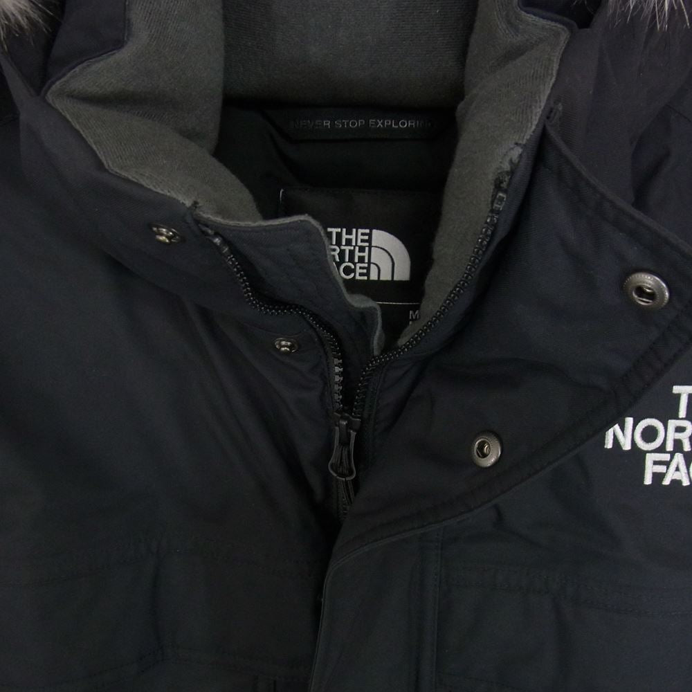 THE NORTH FACE ノースフェイス NF0A33RF MCMURDO PARKA III マクマード パーカー 3 ファーフード付き ダウンジャケット ブラック系 M【中古】