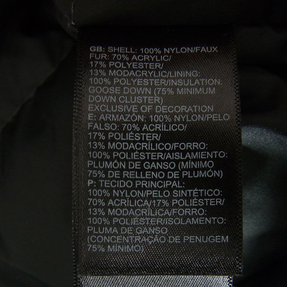 THE NORTH FACE ノースフェイス NF0A33RF MCMURDO PARKA III マクマード パーカー 3 ファーフード付き ダウンジャケット ブラック系 M【中古】