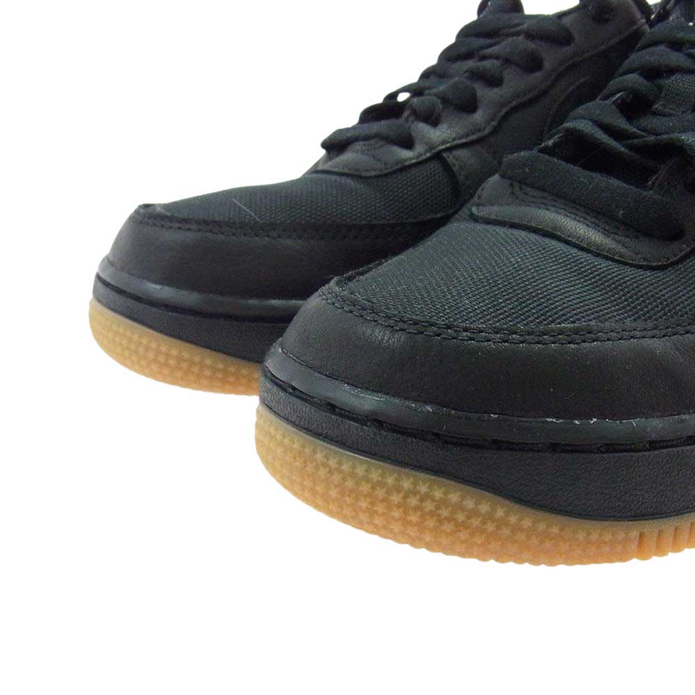NIKE ナイキ CK2630-001 AIR FORCE 1 GTX AF1 エアフォースワン ゴアテックス ローカット スニーカー ブラック系 25.5cm【中古】