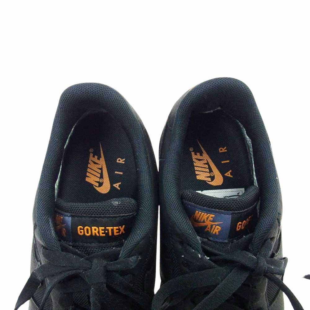 NIKE ナイキ CK2630-001 AIR FORCE 1 GTX AF1 エアフォースワン ゴアテックス ローカット スニーカー ブラック系 25.5cm【中古】