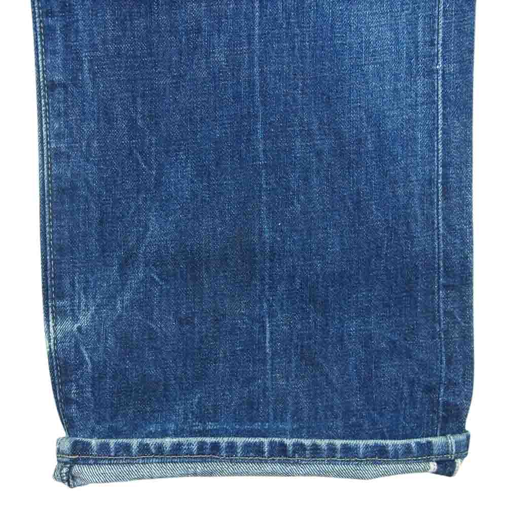 Levi's リーバイス 702XX 140th 90s ボタン裏J22 革パッチ ビッグE シンチバッグ ボタンフライ デニム パンツ ジーンズ インディゴブルー系 W33 L36【中古】