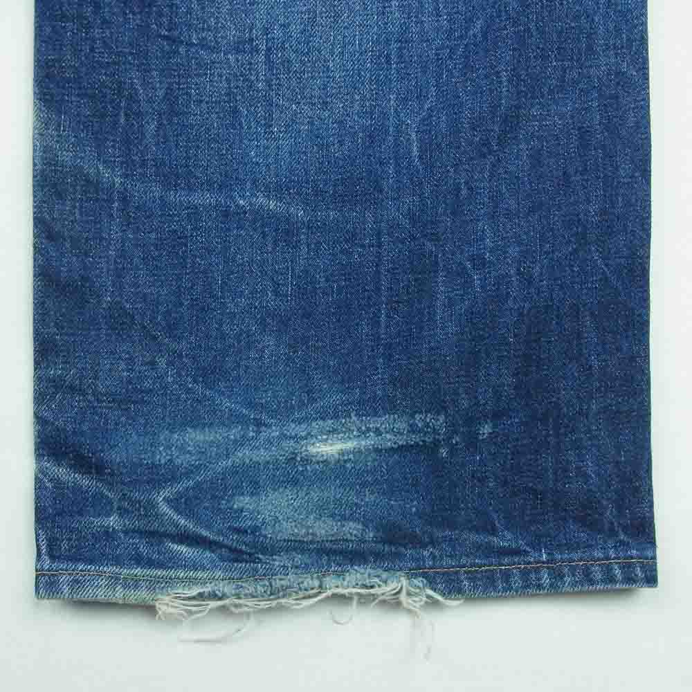 Levi's リーバイス 702XX 140th 90s ボタン裏J22 革パッチ ビッグE シンチバッグ ボタンフライ デニム パンツ ジーンズ インディゴブルー系 W33 L36【中古】