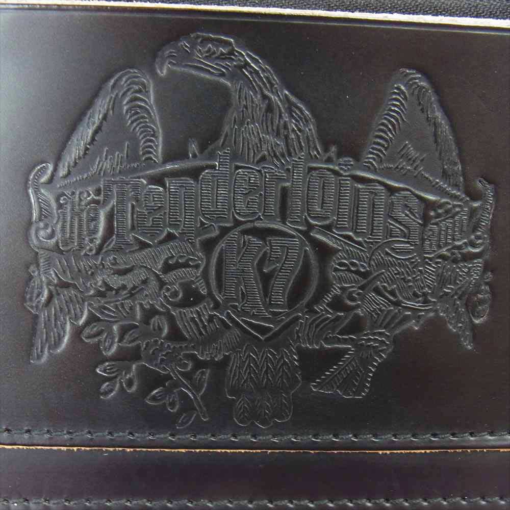 TENDERLOIN テンダーロイン PORTER ポーター T-WALLET コードバン レザー ウォレット ブラック系【美品】【中古】