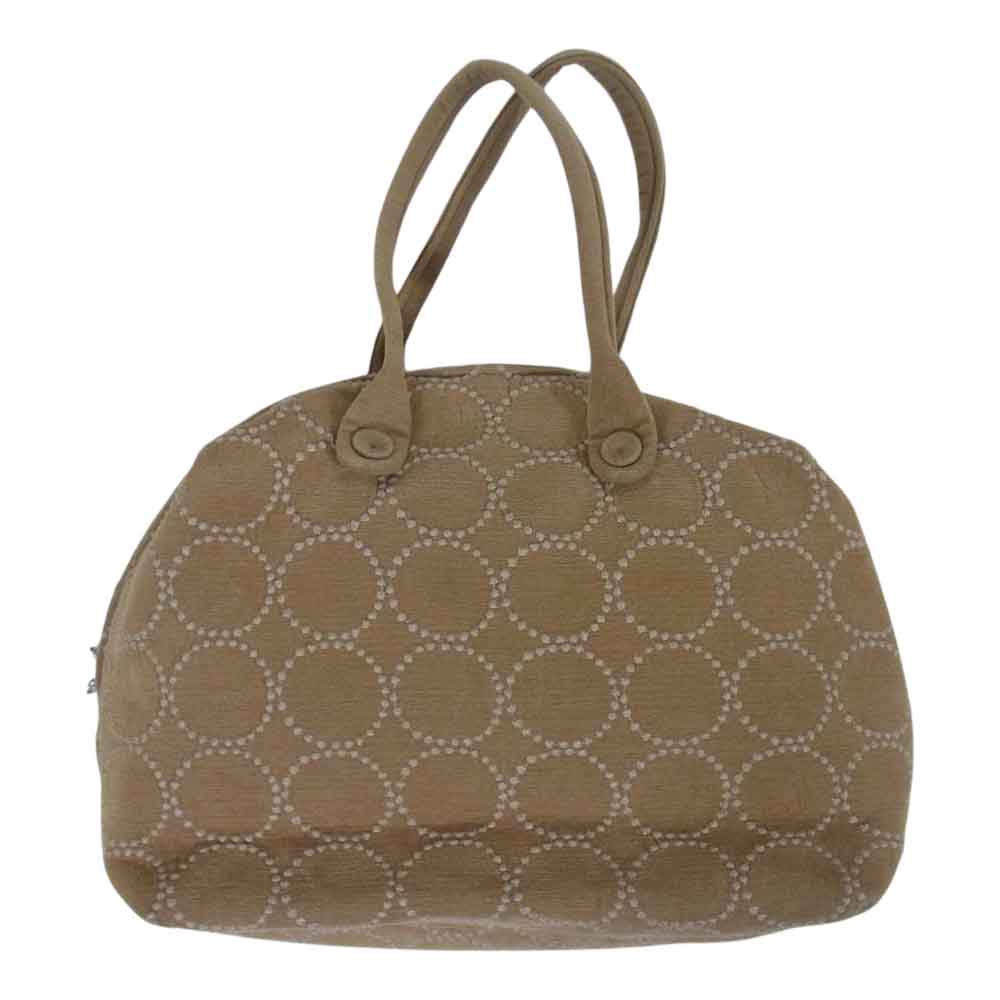 mina perhonen ミナペルホネン sa9165 tambourine matka bag タンバリン マトカバッグ ベージュ系【中古】