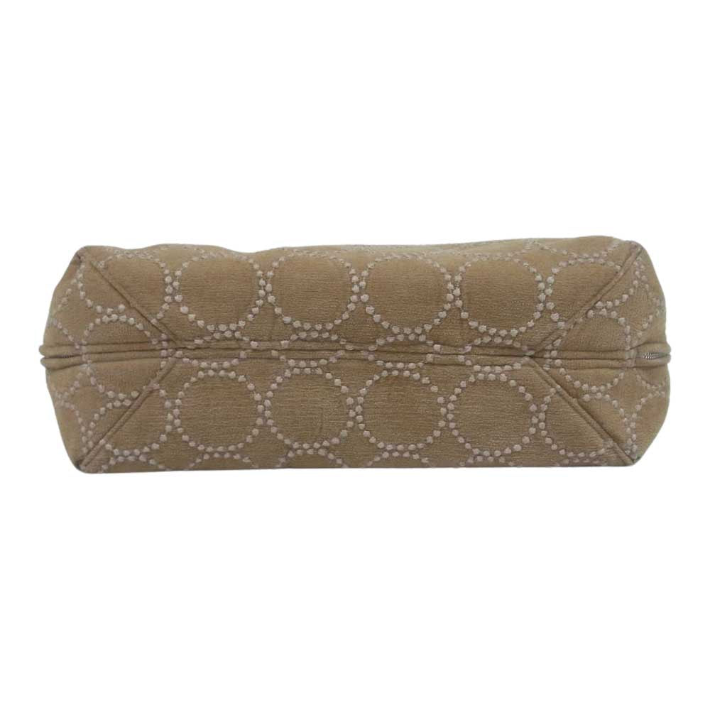 mina perhonen ミナペルホネン sa9165 tambourine matka bag タンバリン マトカバッグ ベージュ系【中古】