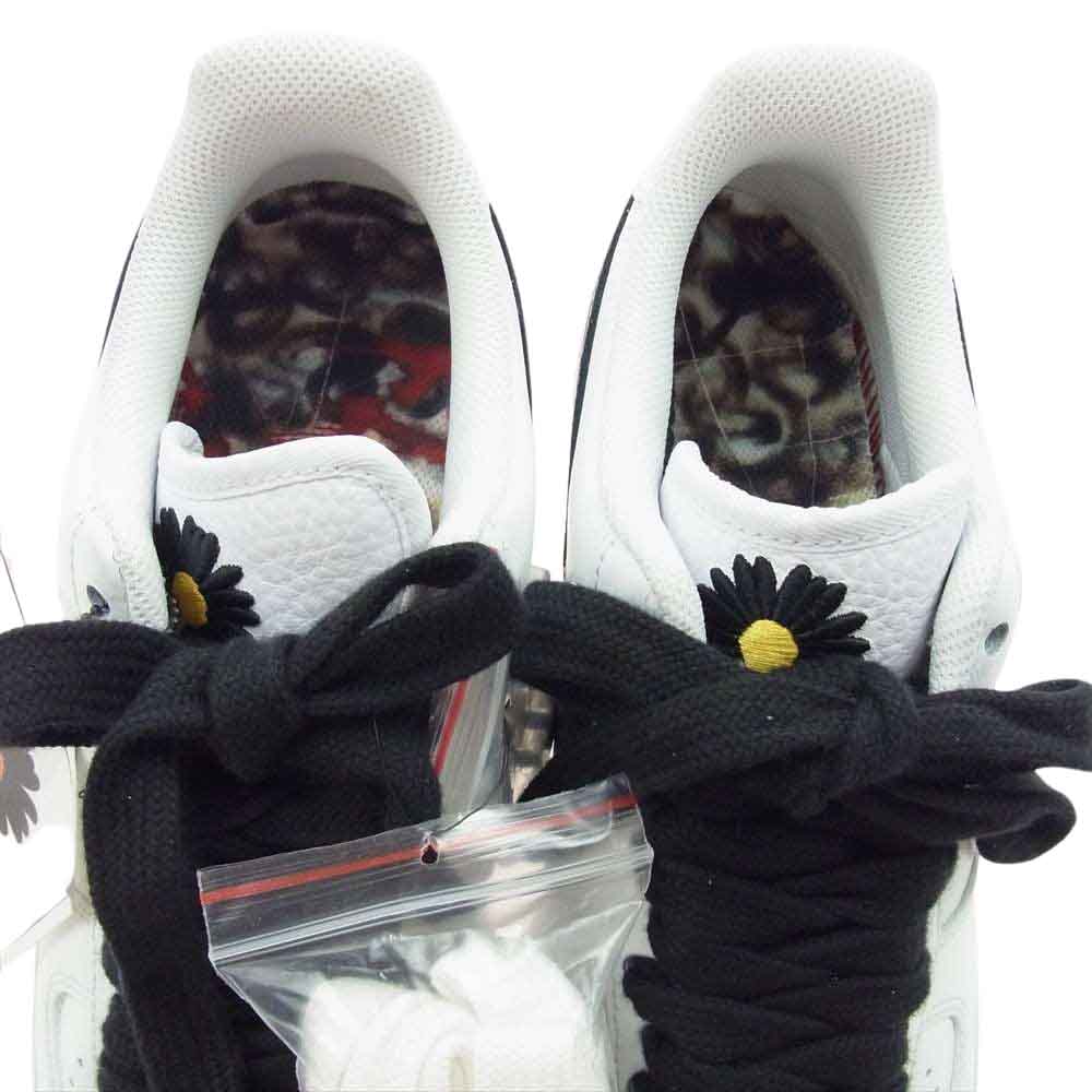 NIKE ナイキ DD3223-100 × PEACEMINUSONE ピースマイナスワン AIR FORCE 1 07 PARA-NOISE エア フォース ワン パラノイズ スニーカー ホワイト系 27.5【極上美品】【中古】