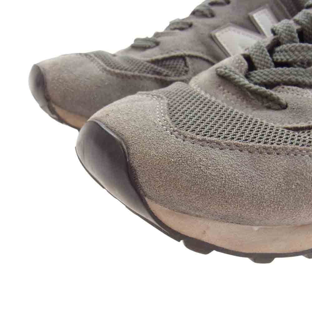 NEW BALANCE ニューバランス ML574EG2 スエード スニーカー グレー系 27cm【中古】